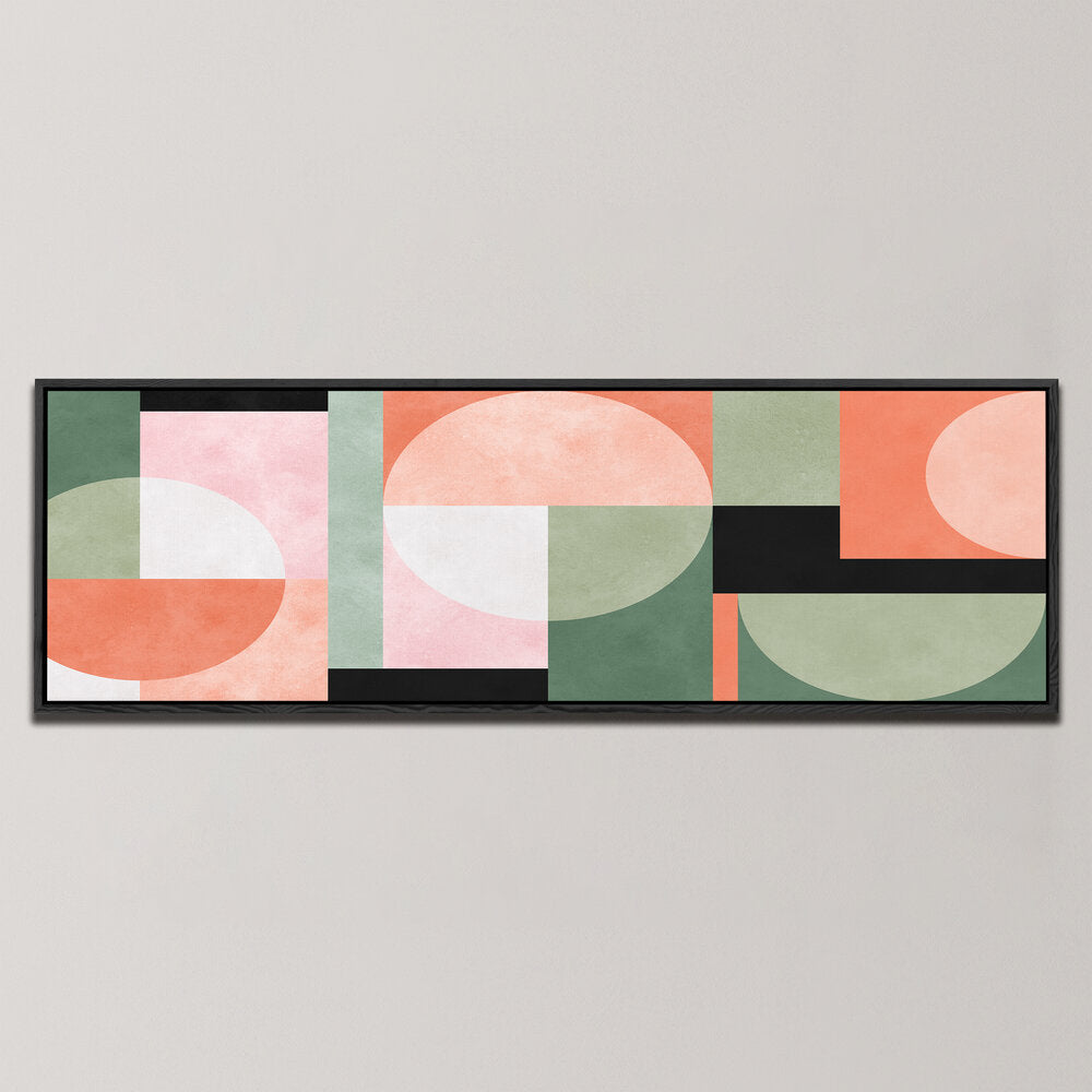 GEOMETRIC MODERN ART I , PANORAMIC ART