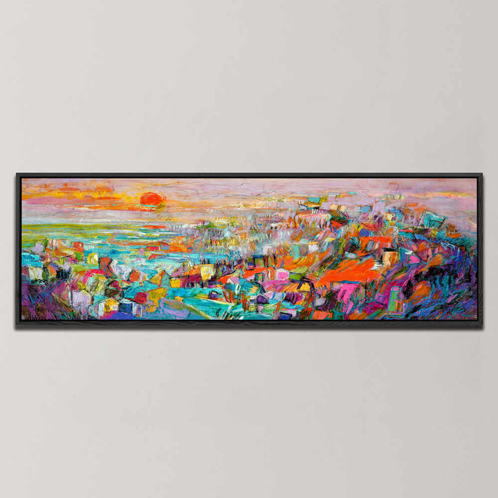 ISLAND IN THE SETTING SUN