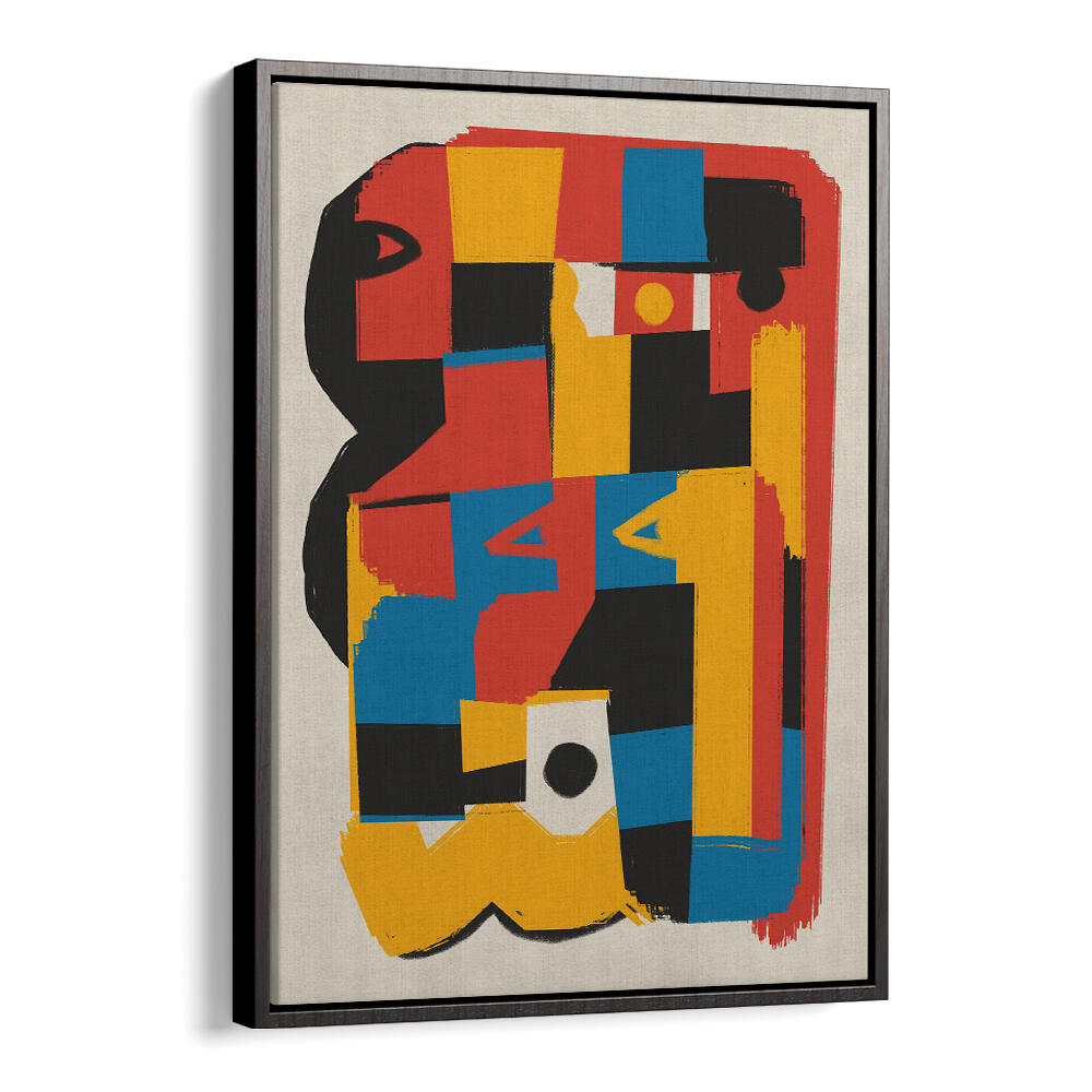 BAUHAUS ABSTRACT COLOR BLOCK , ABSTRACT PAINTINGS
