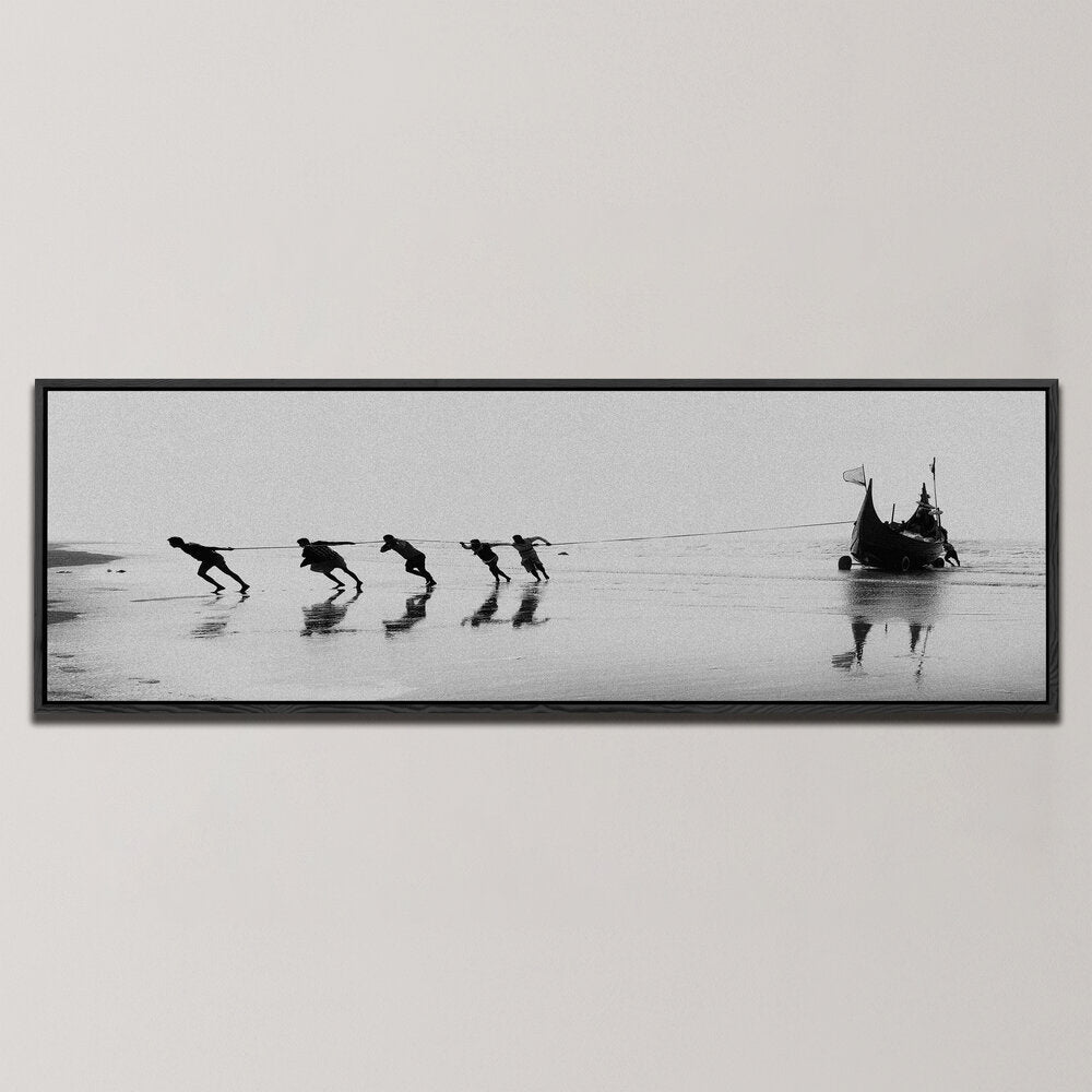 FISHERMEN , PANORAMIC ART