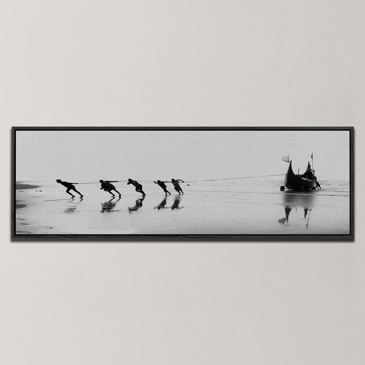 FISHERMEN , PANORAMIC ART