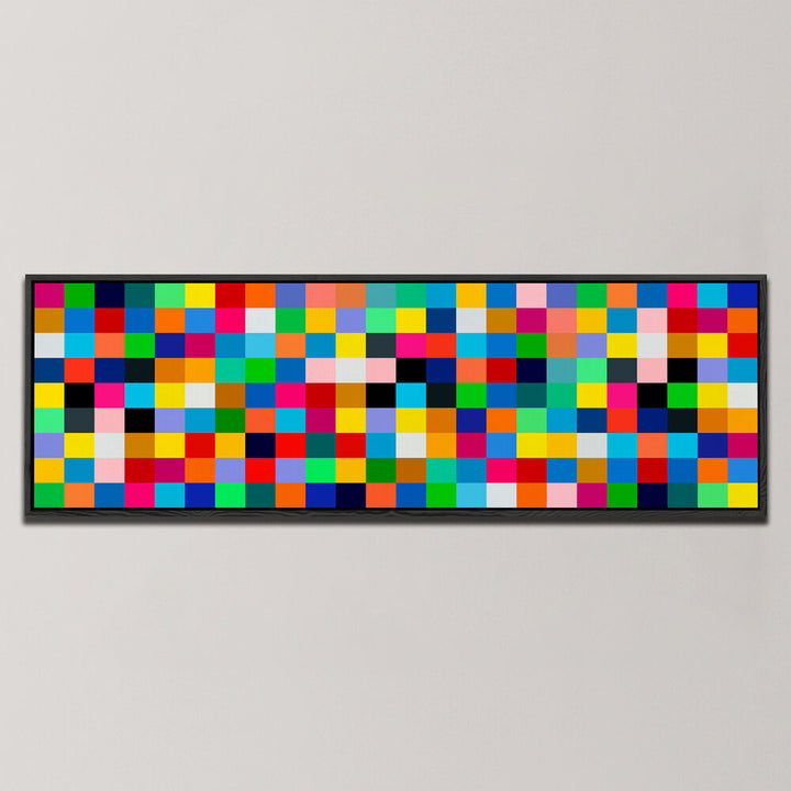 GEOMETRIC MODERN ART II , PANORAMIC ART