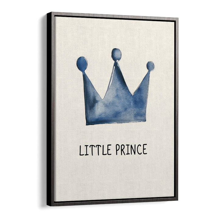 ROYAL BLUE CROWN , KIDS ROOM PAINTINGS