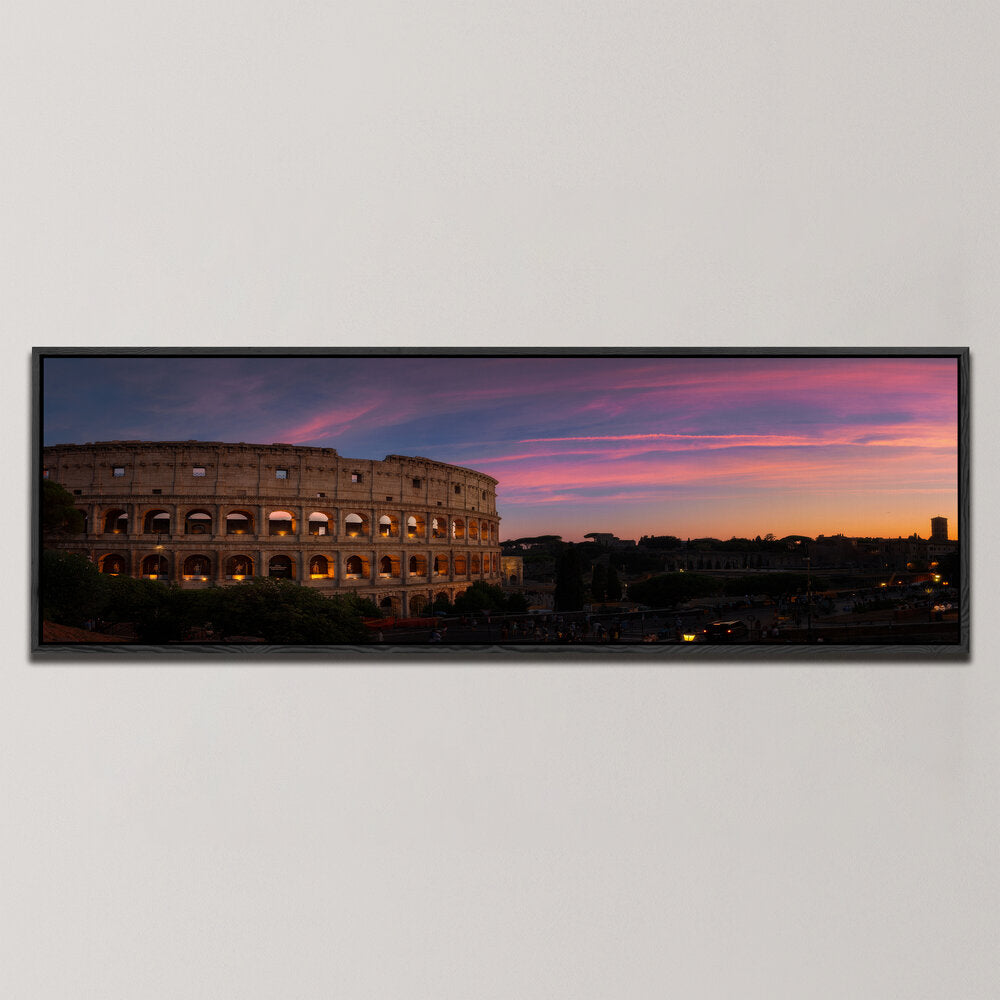 COLOSSEO DI ROMA , PANORAMIC ART