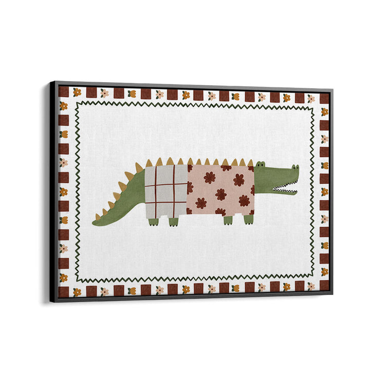 QUILTED CROCODILE , KIDS ROOM PAINTINGS