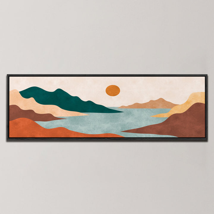 LANDSCAPE AND SUNSET I , PANORAMIC ART