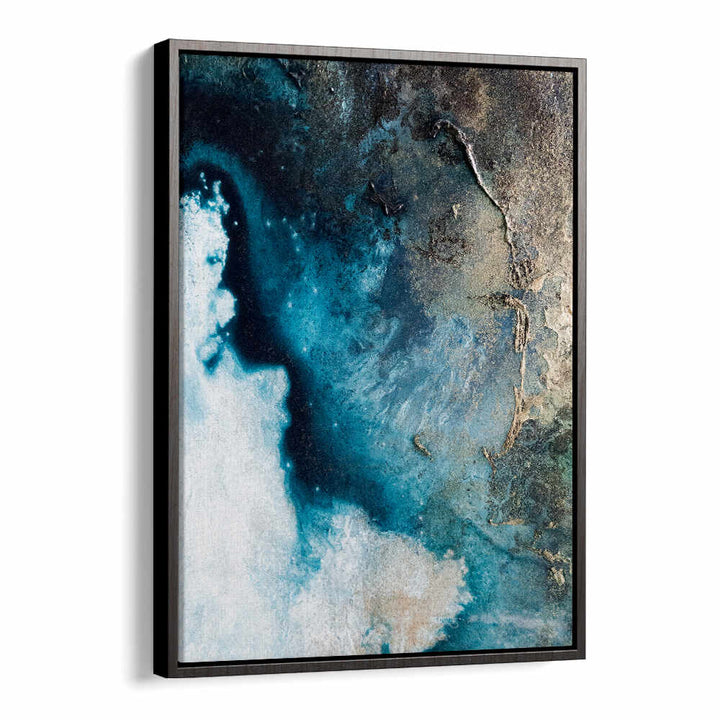 Stunning abstract painting from THE EDGE collection, featuring vibrant colors and captivating designs for your space.
