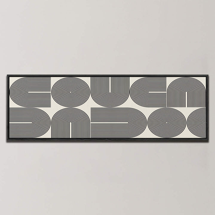 EXPRESSIVE MODERN ART V , PANORAMIC ART