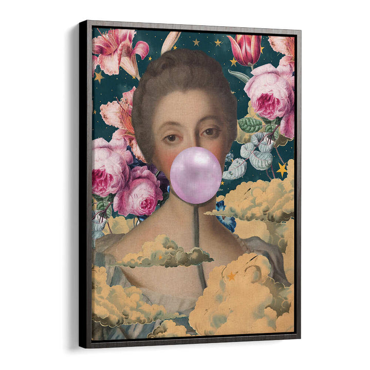 COLLAGE LADY , ALTERED ART PRINTS