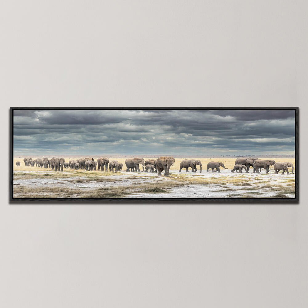 THE MARCH FOR SURVIVAL , PANORAMIC ART