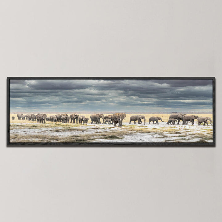 THE MARCH FOR SURVIVAL , PANORAMIC ART
