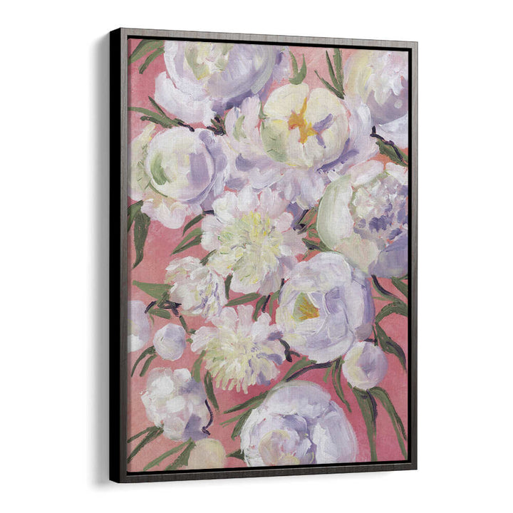 KINSLY PAINTERLY BOUQUET , FLORAL FLOWER PAINTINGS
