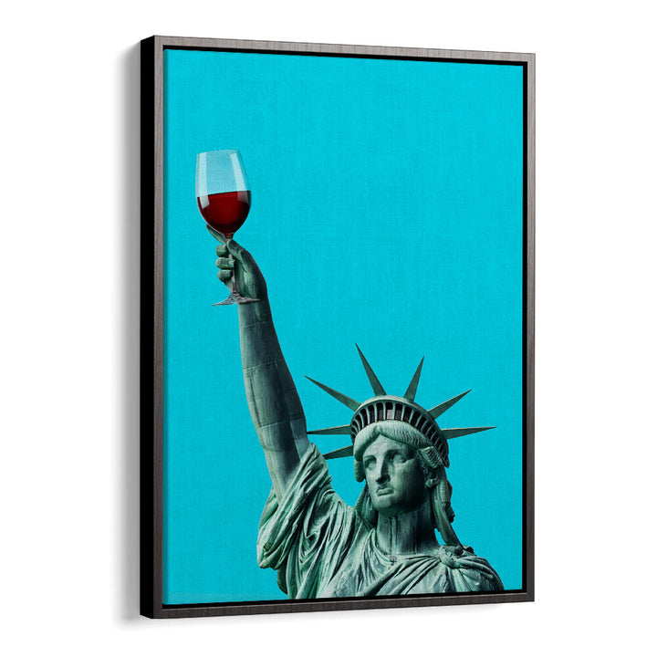 LIBERTY OF DRINKING III , ALTERED ART PRINTS
