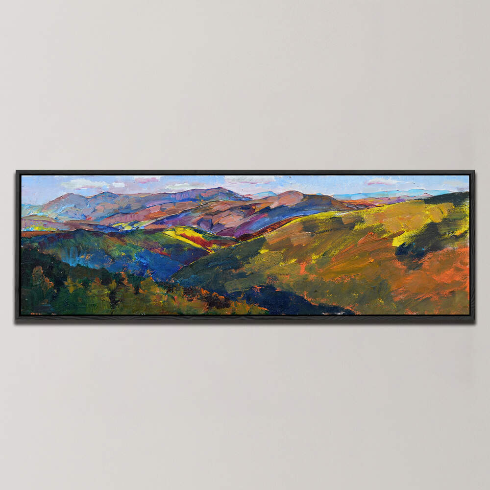 SUNSET IN THE MOUNTAINS