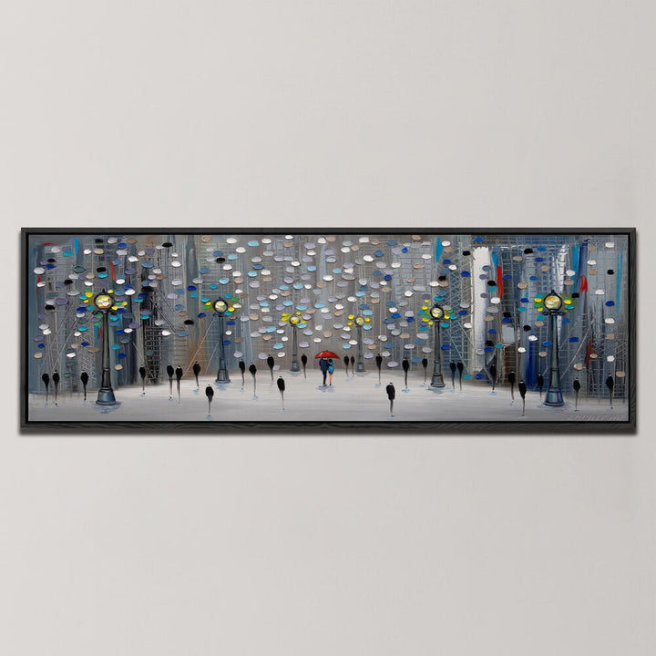 NIGHT CITY PARK , PANORAMIC ART