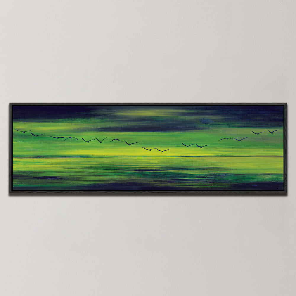 SPRING ARRIVAL , PANORAMIC ART