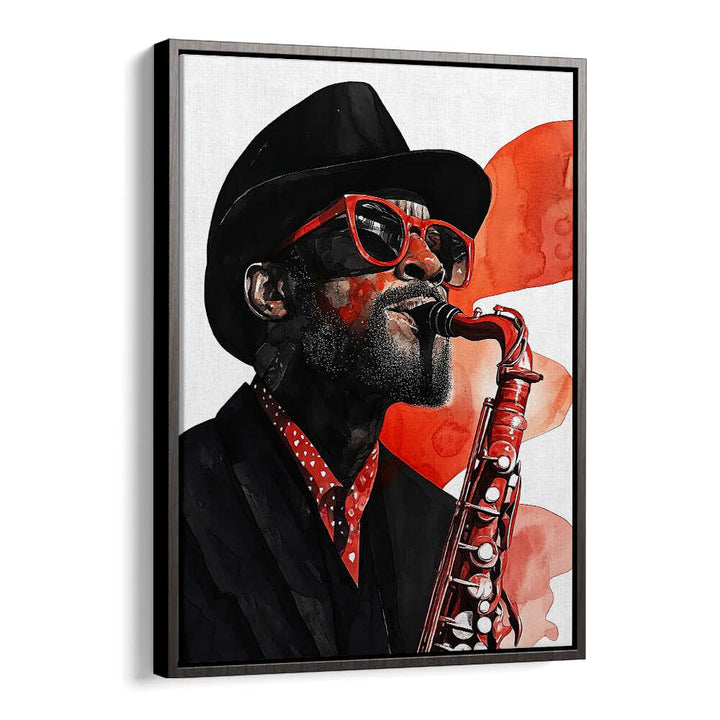 SAXOPHONIST MUSIC ART , MUSIC POSTERS