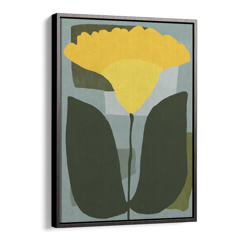 SIMPLISTIC YELLOW , FLORAL FLOWER PAINTINGS