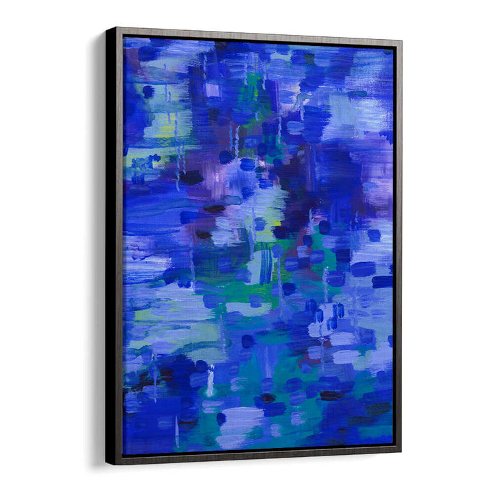 REFLECTIONS IN BLUE , ABSTRACT PAINTINGS