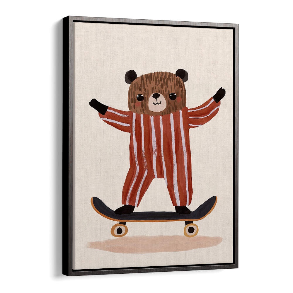 SKATER BEAR JOY , KIDS ROOM PAINTINGS