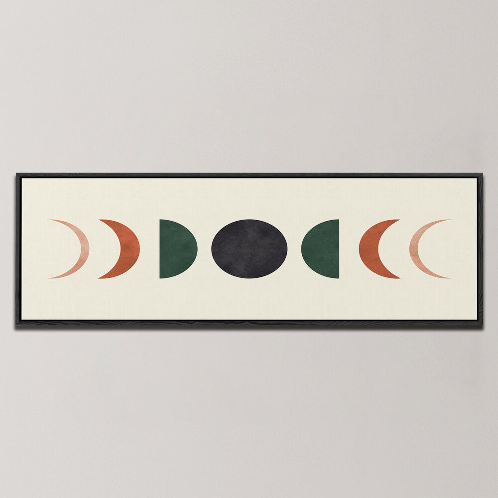 MOON PHASES , PANORAMIC ART
