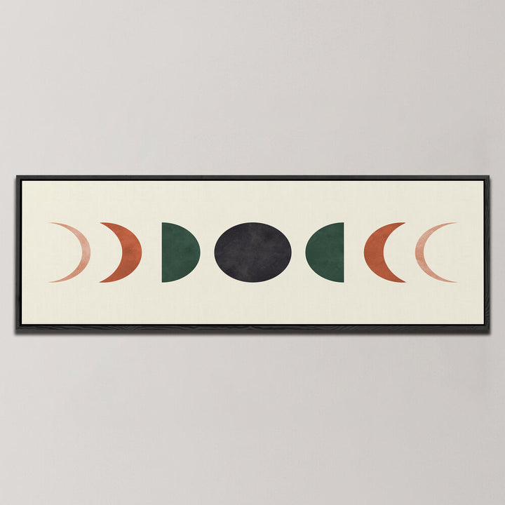 MOON PHASES , PANORAMIC ART