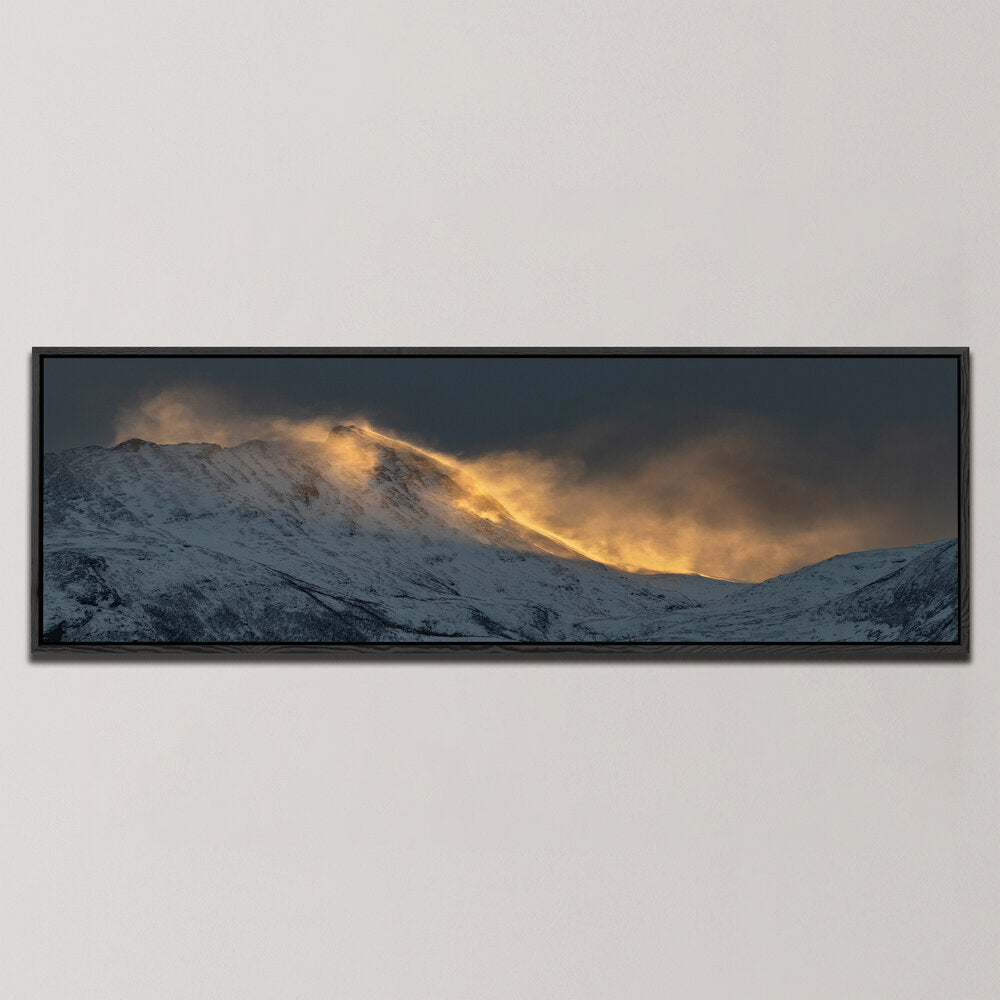 BLOWING SNOW , PANORAMIC ART