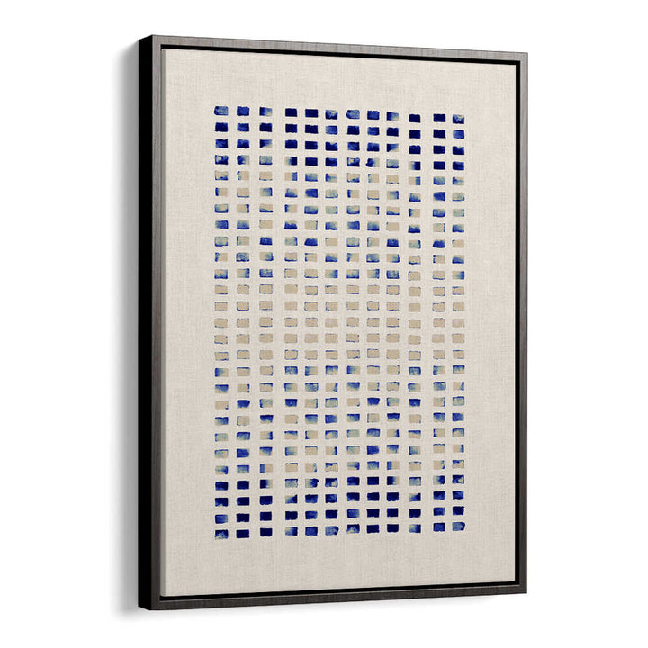 Stunning BLUE CORAL REFLECTING LINES, ABSTRACT PAINTINGS showcasing deep blues and coral hues for your home decor.