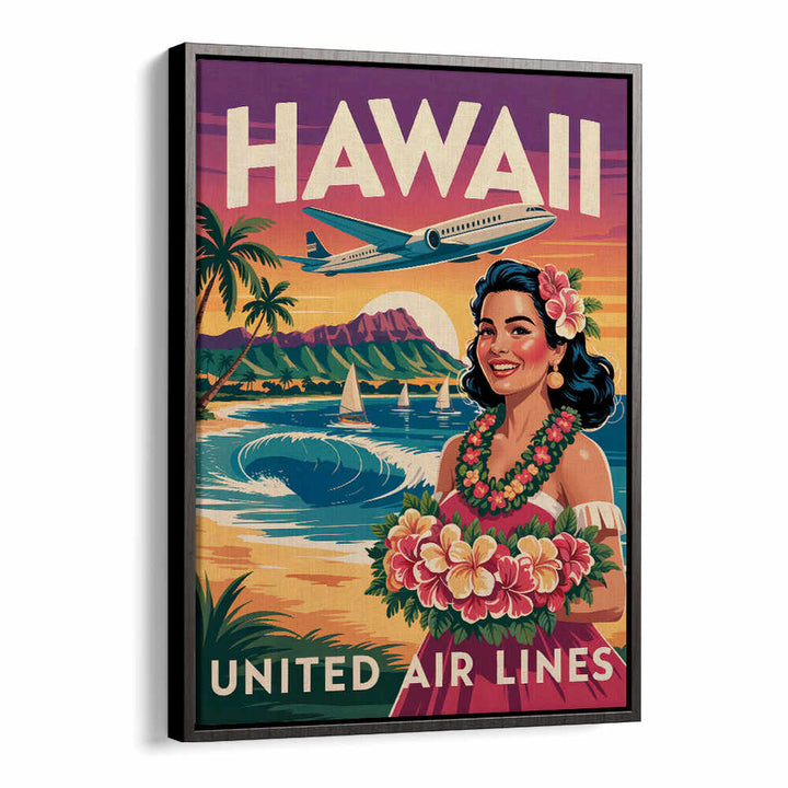 HAWAII , TRAVEL POSTERS