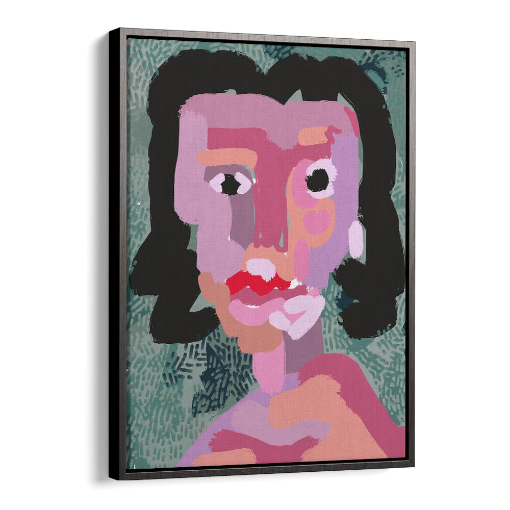 ABSTRACT PORTRAIT PAINTING , PORTRAITS & FIGURATIVE ILLUSTRATIONS