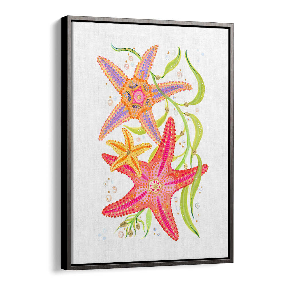 THREE STARFISH , BEACH PAINTINGS