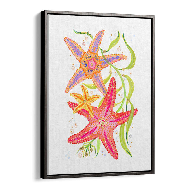 THREE STARFISH , BEACH PAINTINGS
