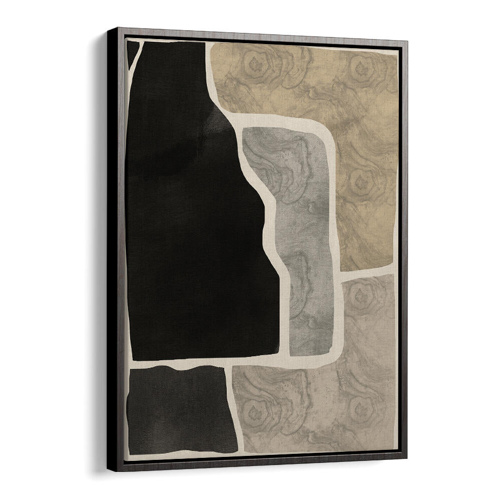 BLACK ABSTRACT MOSAIC , ABSTRACT PAINTINGS