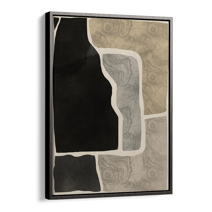 BLACK ABSTRACT MOSAIC , ABSTRACT PAINTINGS