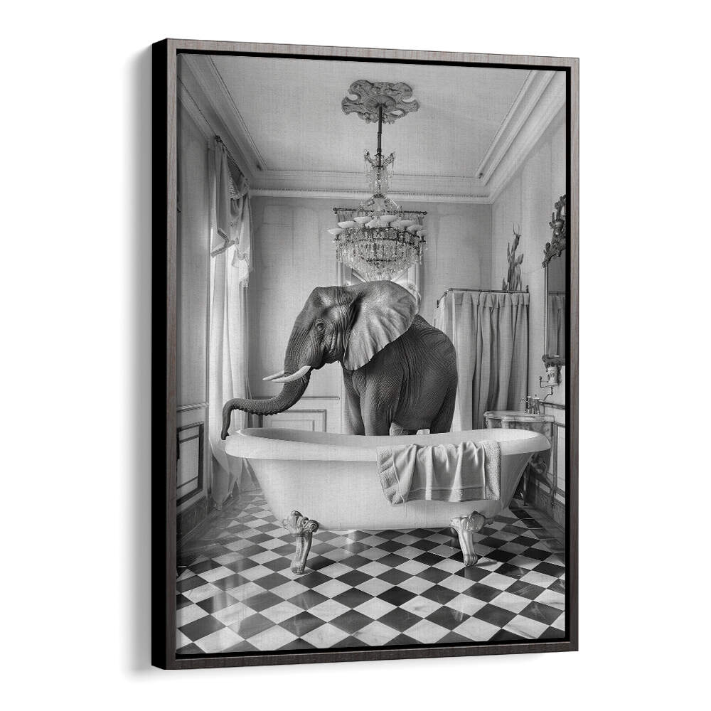 A BATHROOM OCCUPIED