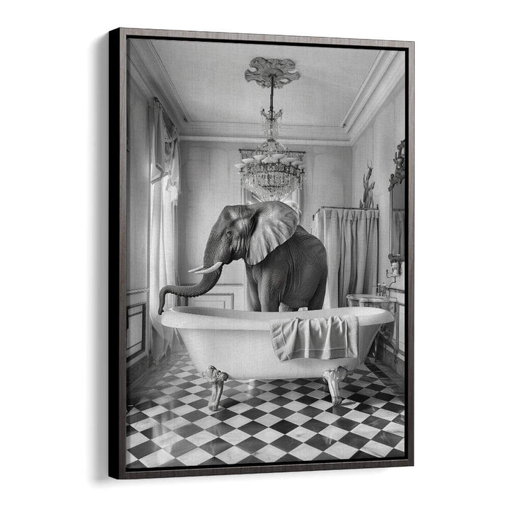 A BATHROOM OCCUPIED