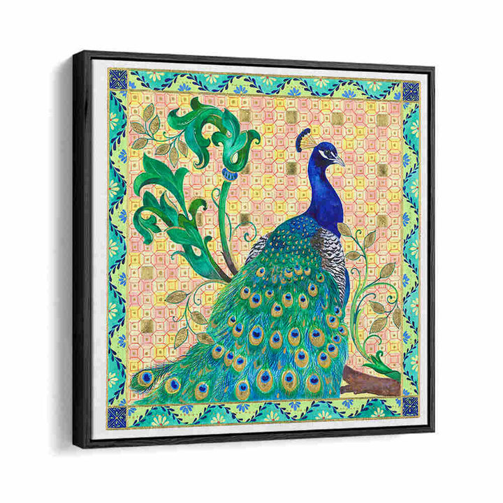 FLORENTINE PEACOCK , ANIMAL PAINTINGS