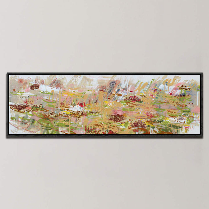 WHIMSICAL GARDEN , PANORAMIC ART