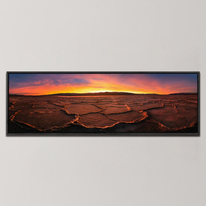 GOLDEN GRAINS OF SALT , PANORAMIC ART