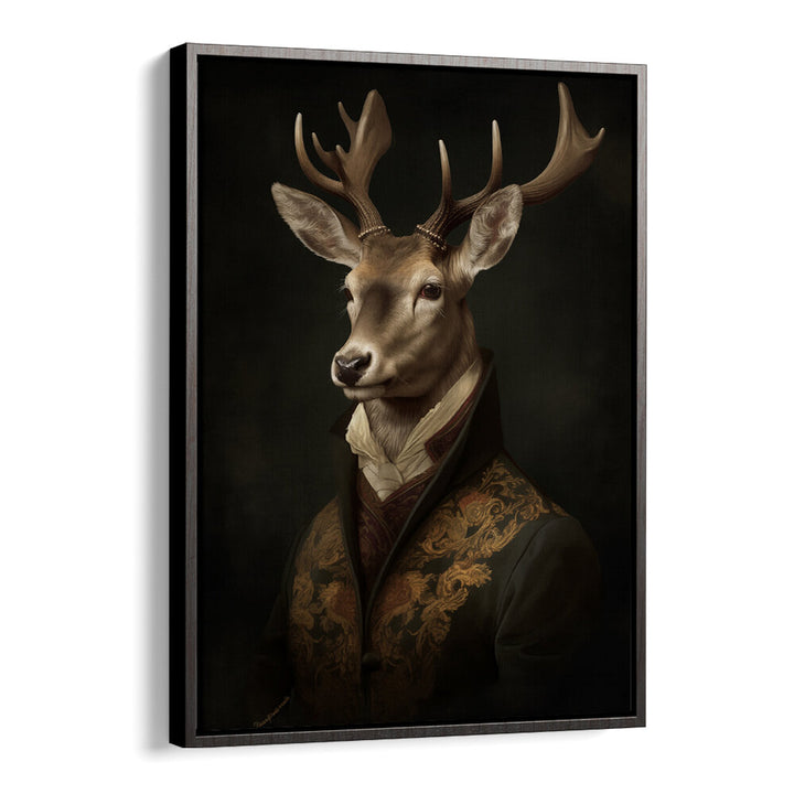 STAG PORTRAIT , ANIMAL PAINTINGS