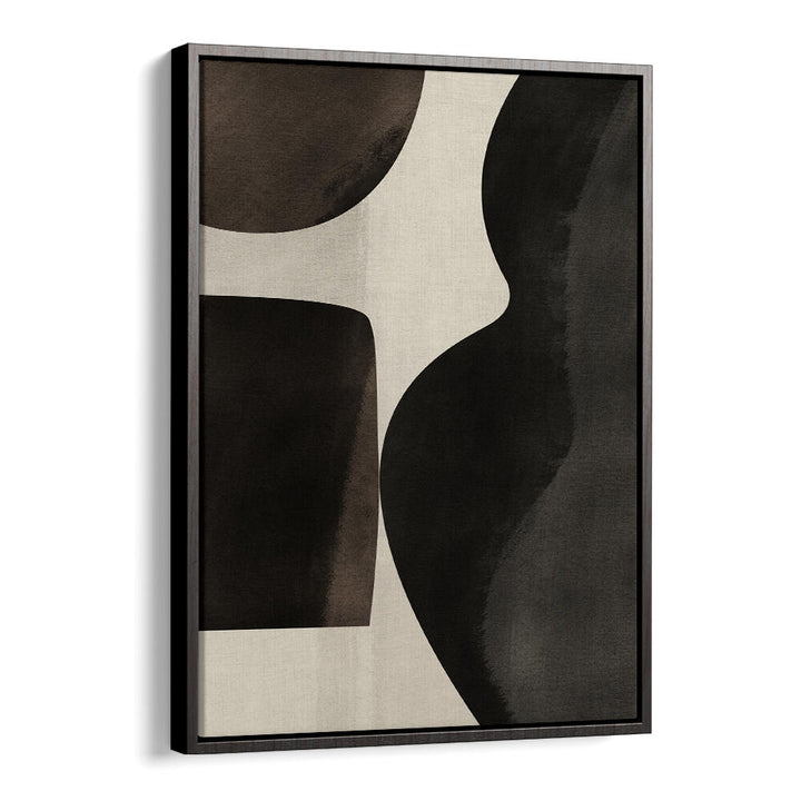 BLACK ABSTRACT COLLAGE , ABSTRACT PAINTINGS