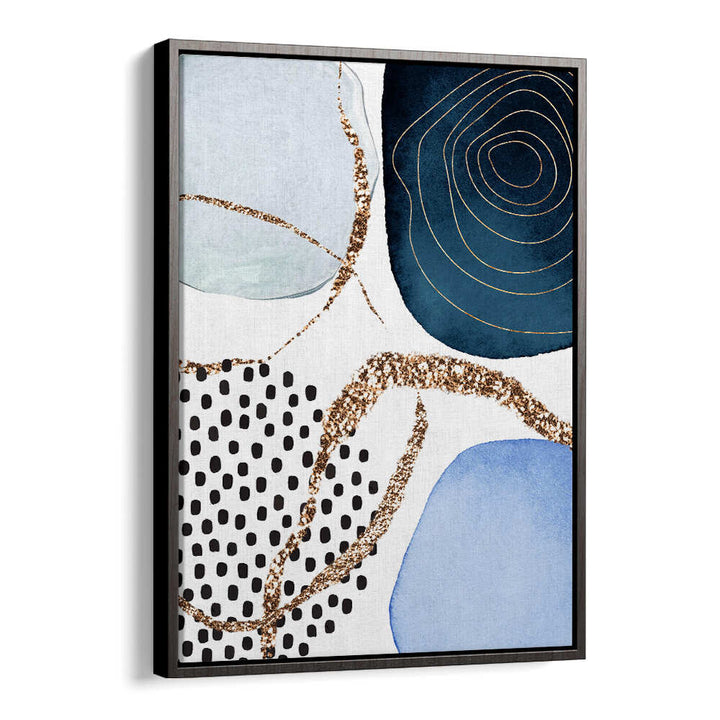 AESTHETIC BLUES I , ABSTRACT PAINTINGS