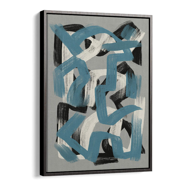 DRY BRUSH ABSTRACT IN GREY , ABSTRACT PAINTINGS