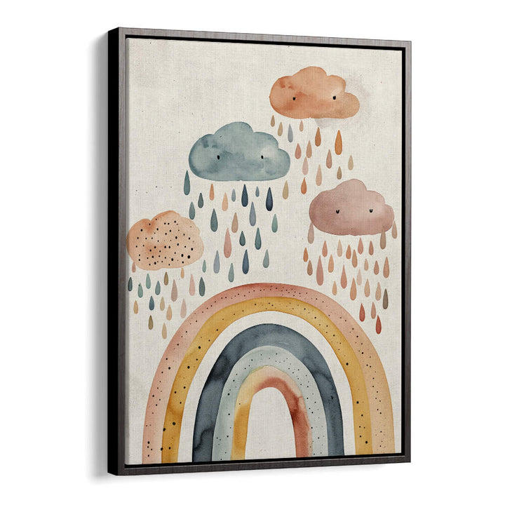 PLAYFUL RAINBOW , KIDS ROOM PAINTINGS