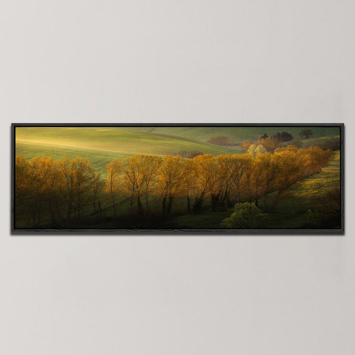 GOLDEN LINE , PANORAMIC ART