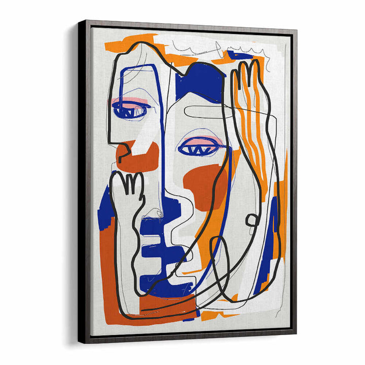 ABSTRACT LINE ART ROMANCE , POP ART PAINTINGS