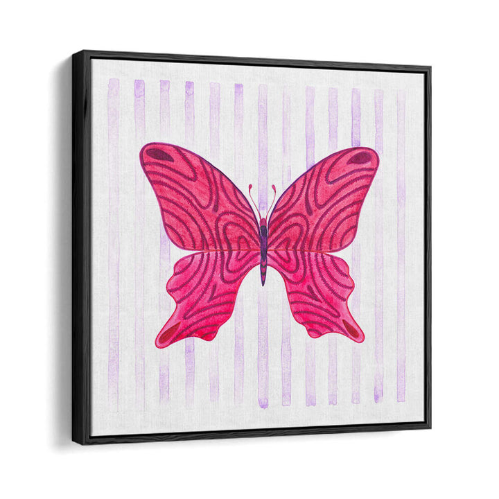 BUTTERFLY WITH STRIPES , FASHION POSTERS
