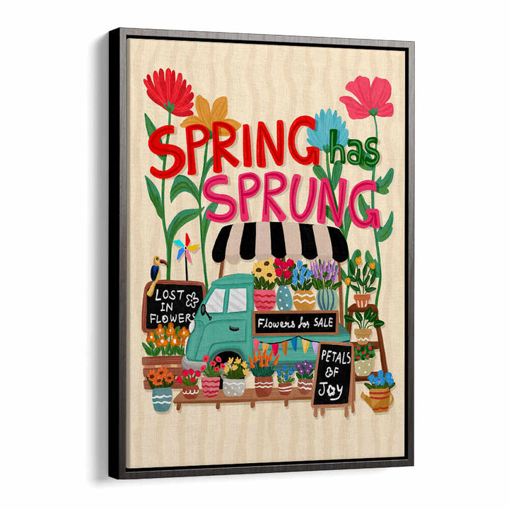 SPRING HAS SPRUNG , QUOTES & TYPOGRAPHY POSTERS