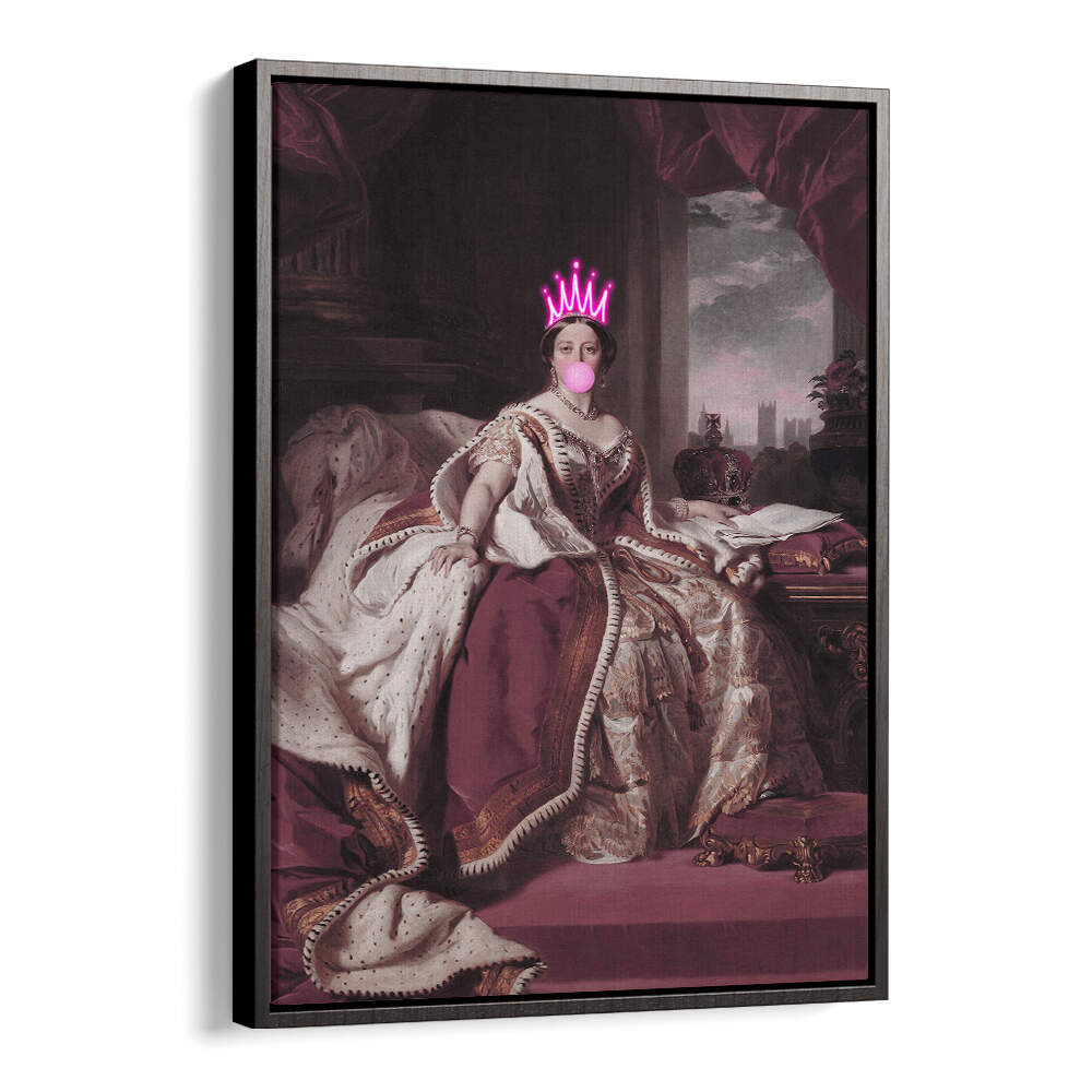 QUEEN VICTORIA BUBBLEGUM , ALTERED ART PRINTS