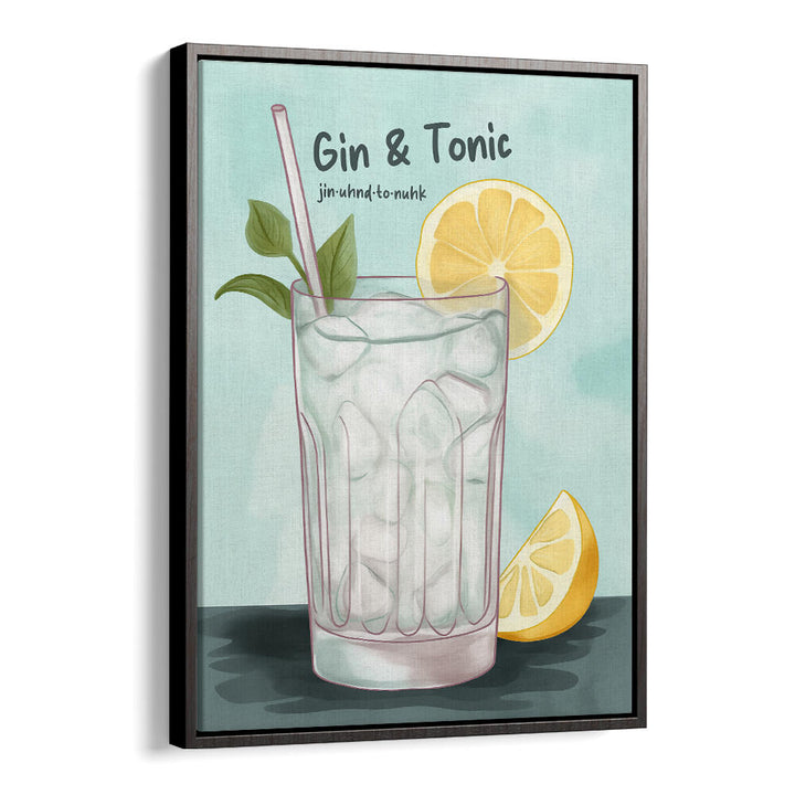 GIN AND TONIC , BAR & CAFE ART